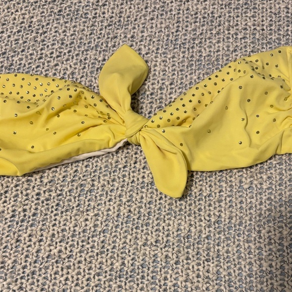 Victoria's Secret Yellow Bikini with Rhinestones - Picture 7 of 10